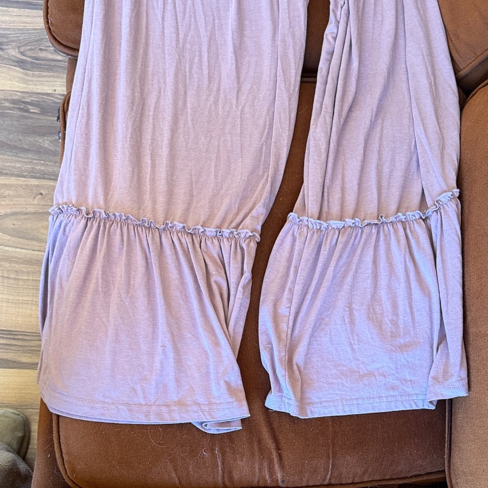 Pink/Purple Ruffled Pants - Picture 3 of 5